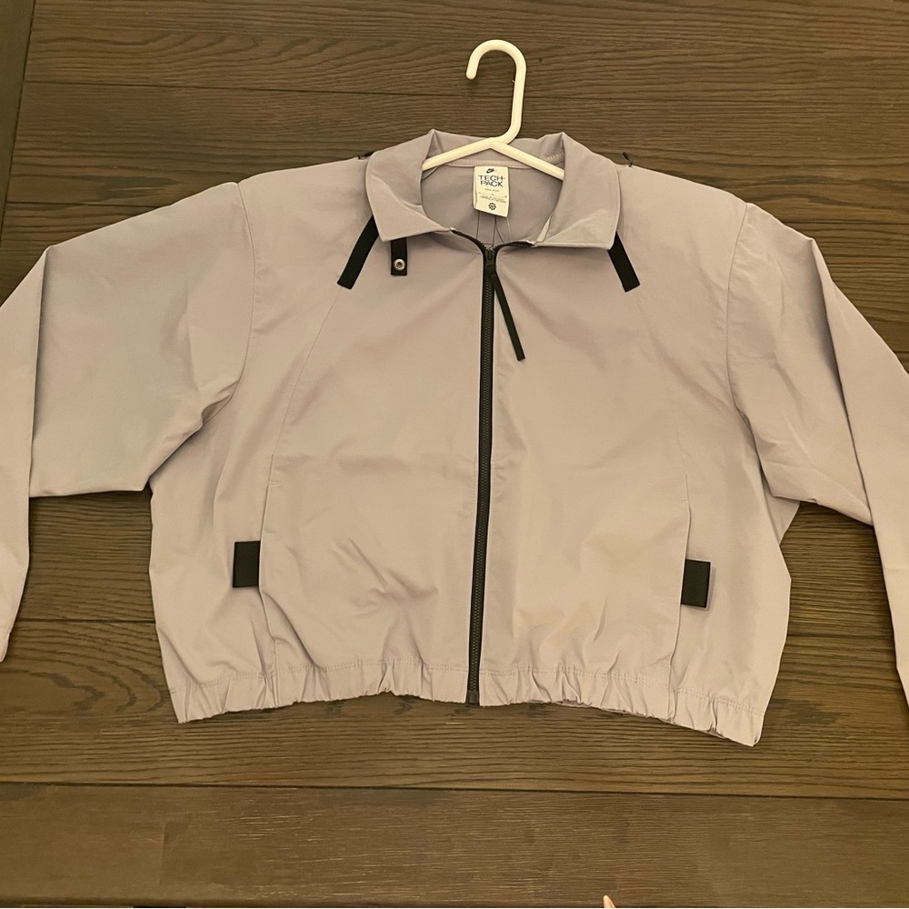 Nike Sportswear Tech Pack Jacket Women Size Medium Full Zip Woven